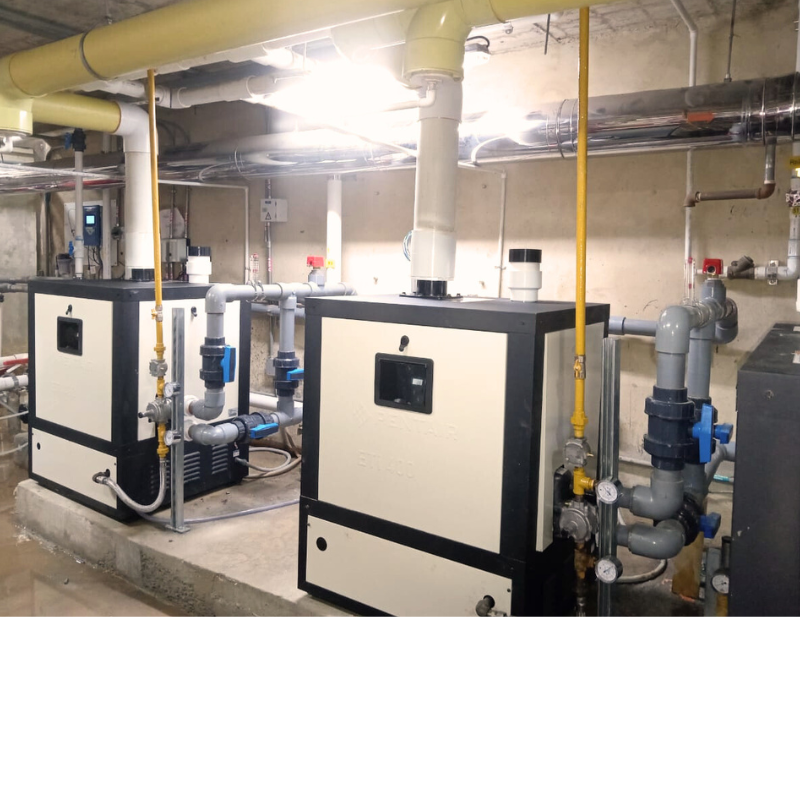 Calentamiento de Piscinas por Condensación